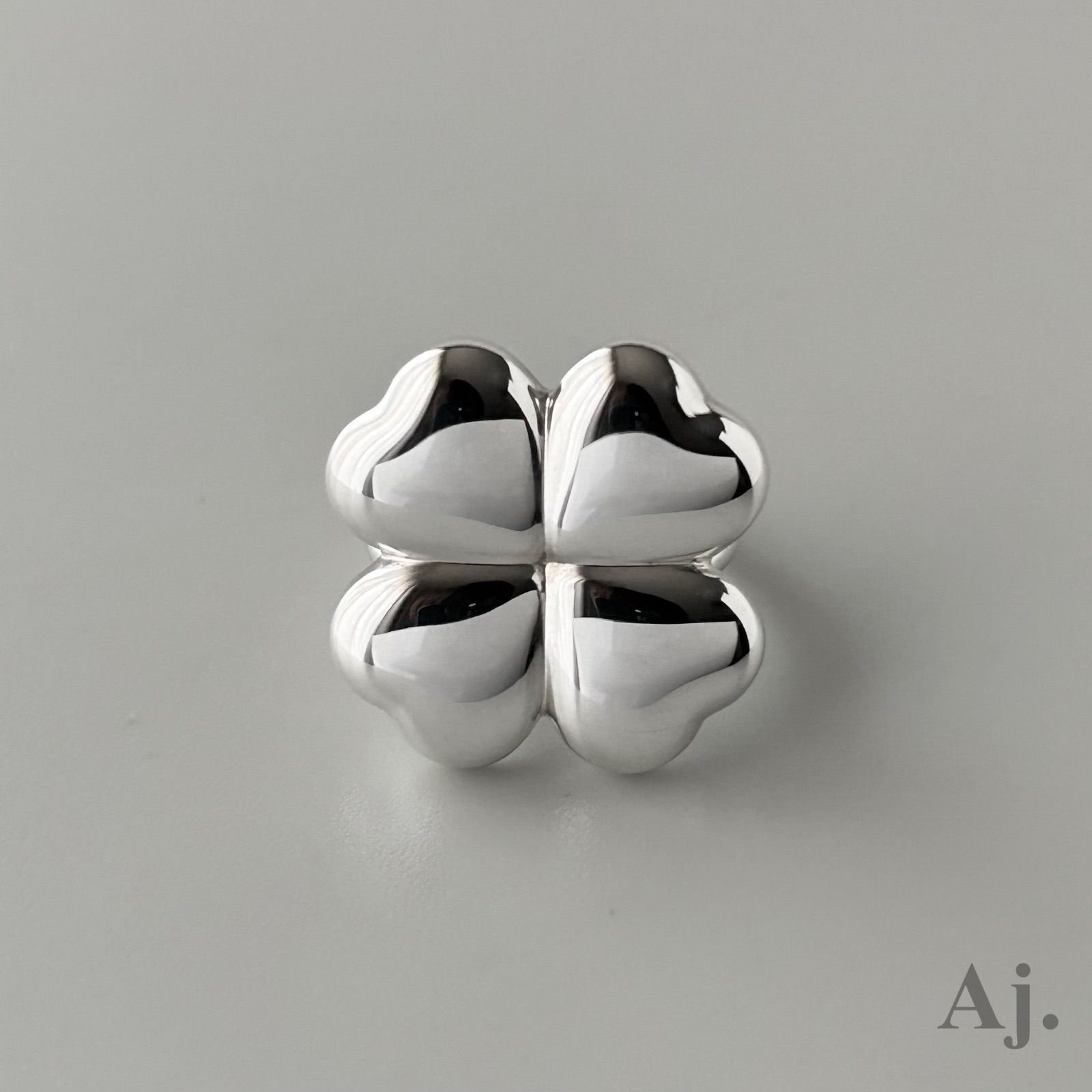  　387　リング　クローバー　シルバー　925s　11号 ジョージジェンセン リング 指輪 387 クローバー AG925 約12号 Georg