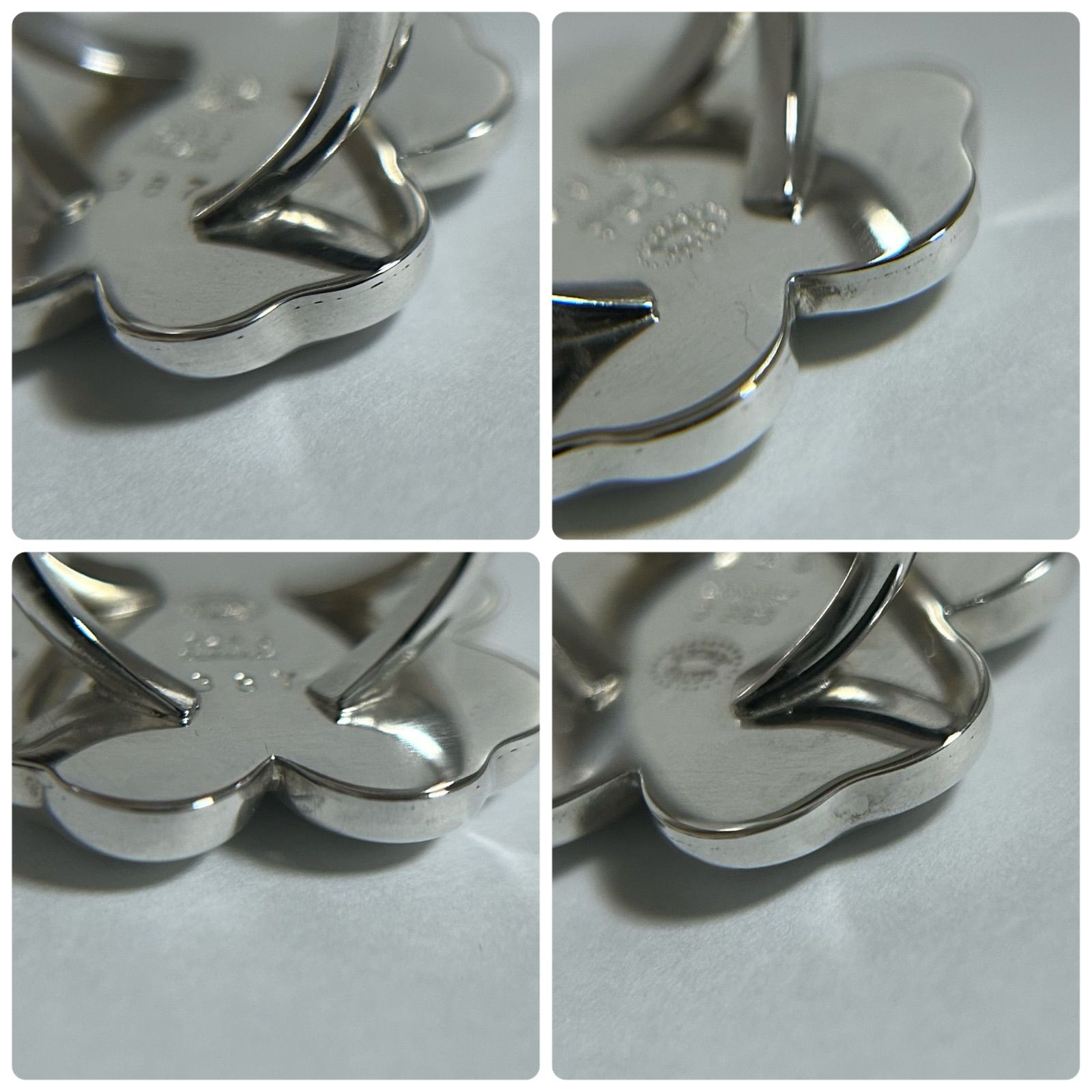  　387　リング　クローバー　シルバー　925s　11号 ジョージジェンセン リング 指輪 387 クローバー AG925 約12号 Georg