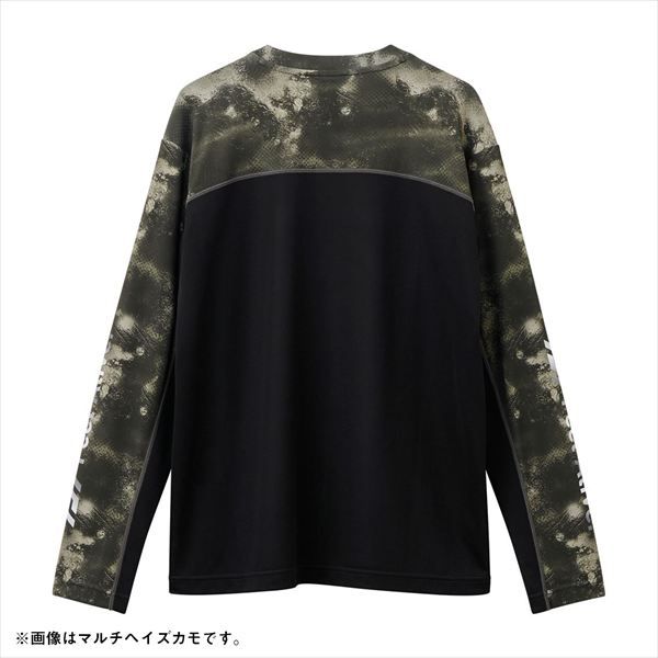 ダイワ ウェア DE 3826 ロングスリーブゲームシャツ マルチヘイズカモ XL