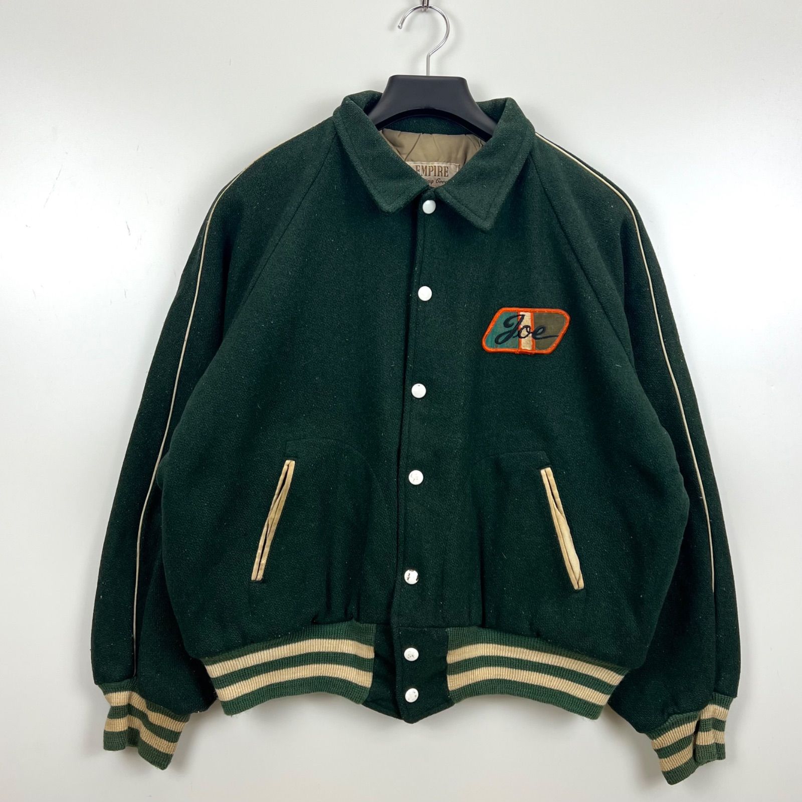 EMPIRE 60s USA vintage BROOKWOOD award jacket L エンパイア