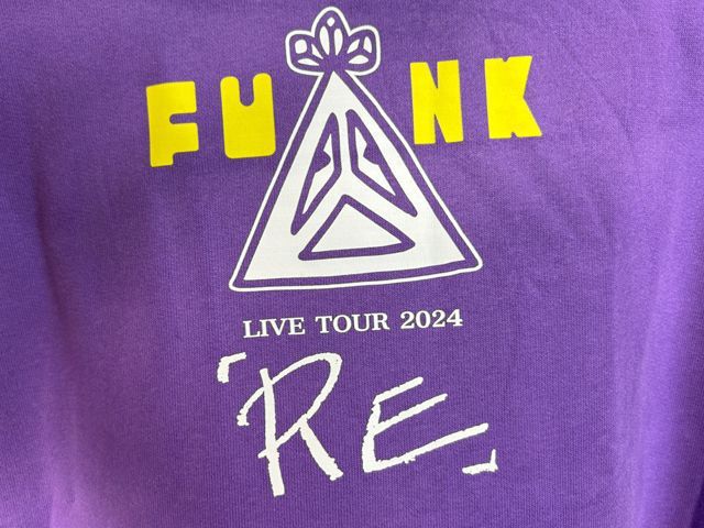 堂本剛オフィシャル商品 オーバーサイズモコモコ刺繍パーカー2色