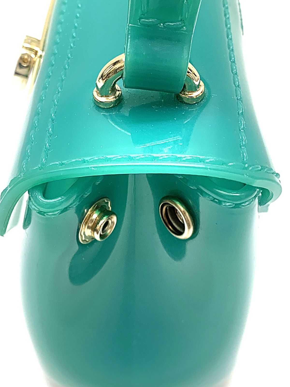 訳あり》FURLA フルラ キャンディ ミニ バッグ ハンドバッグ グリーン