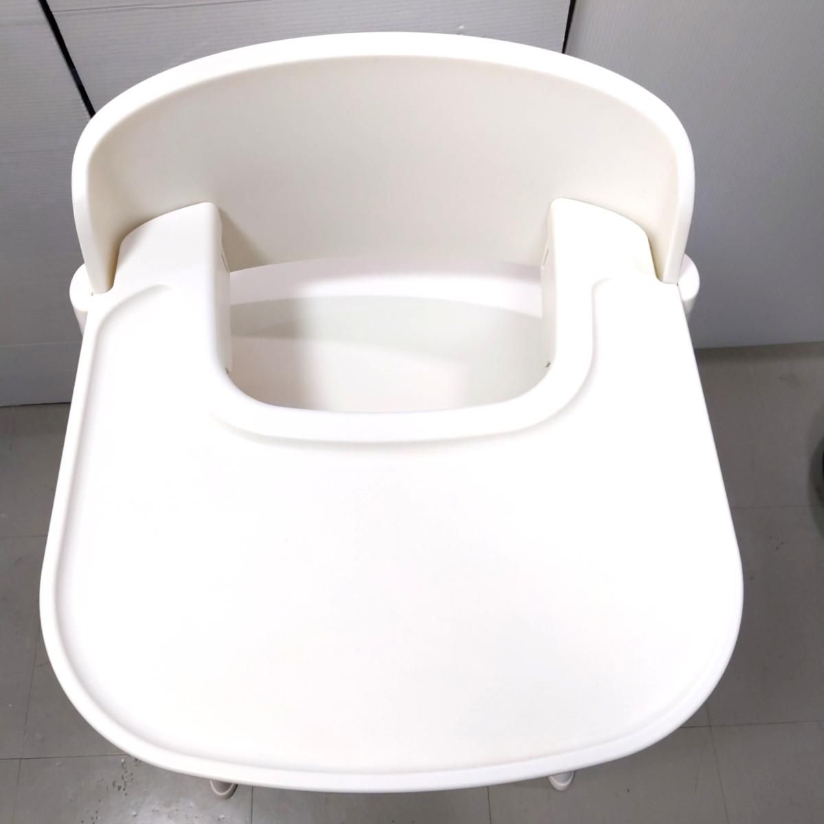 中古品】NOVUS ノウス ベビーハイチェア ホワイト〇YR-54437〇 - メルカリ