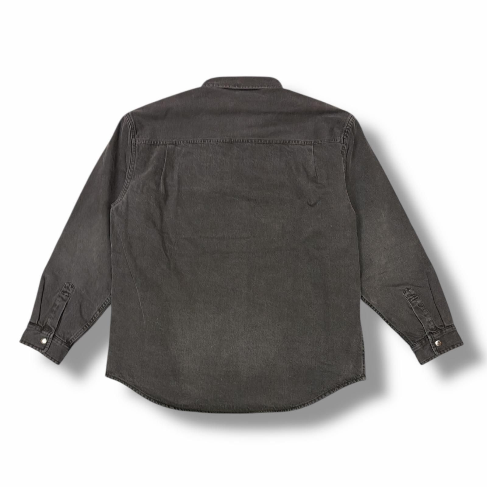 国内正規 未使用 Supreme 25AW Quilted Lined Denim Snap Shirt 