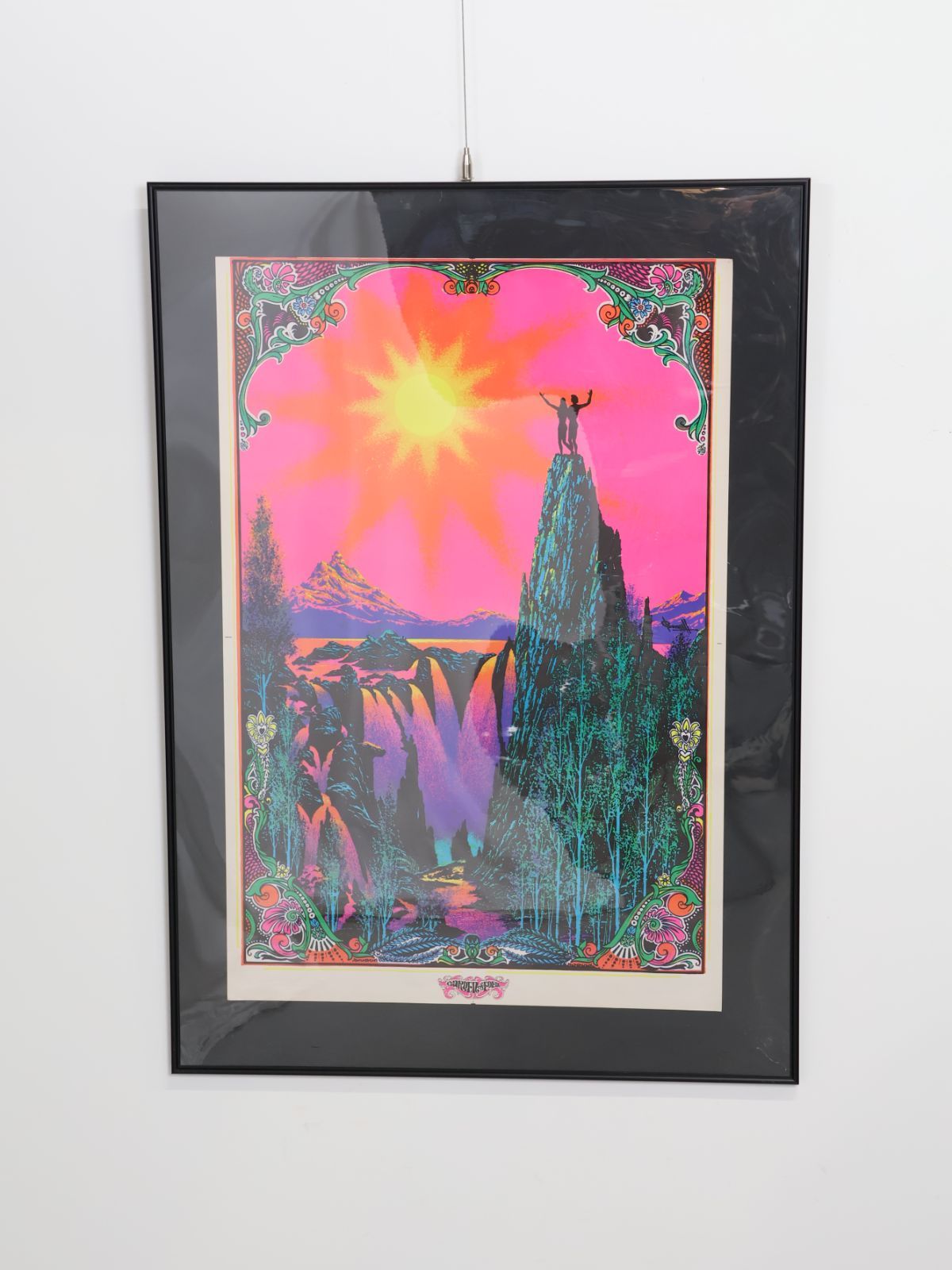 1970年代 ヴィンテージ Garden of Eden ブラックライト ポスター