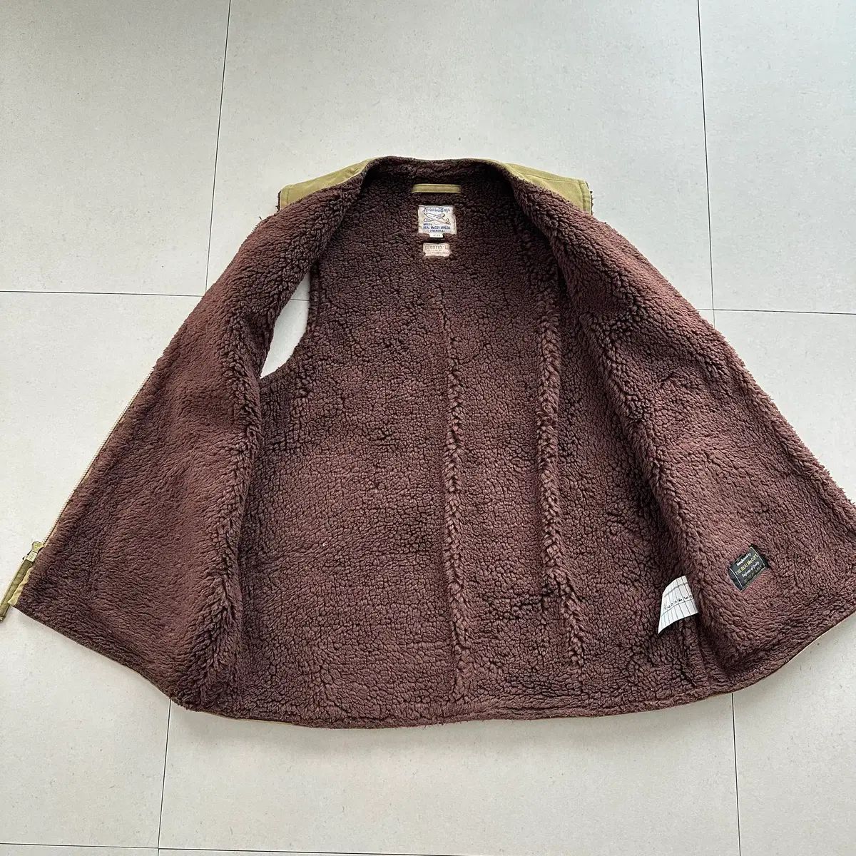 ザ・リアルマッコイズ USN アルパカ N1 デッキジャケット ベスト