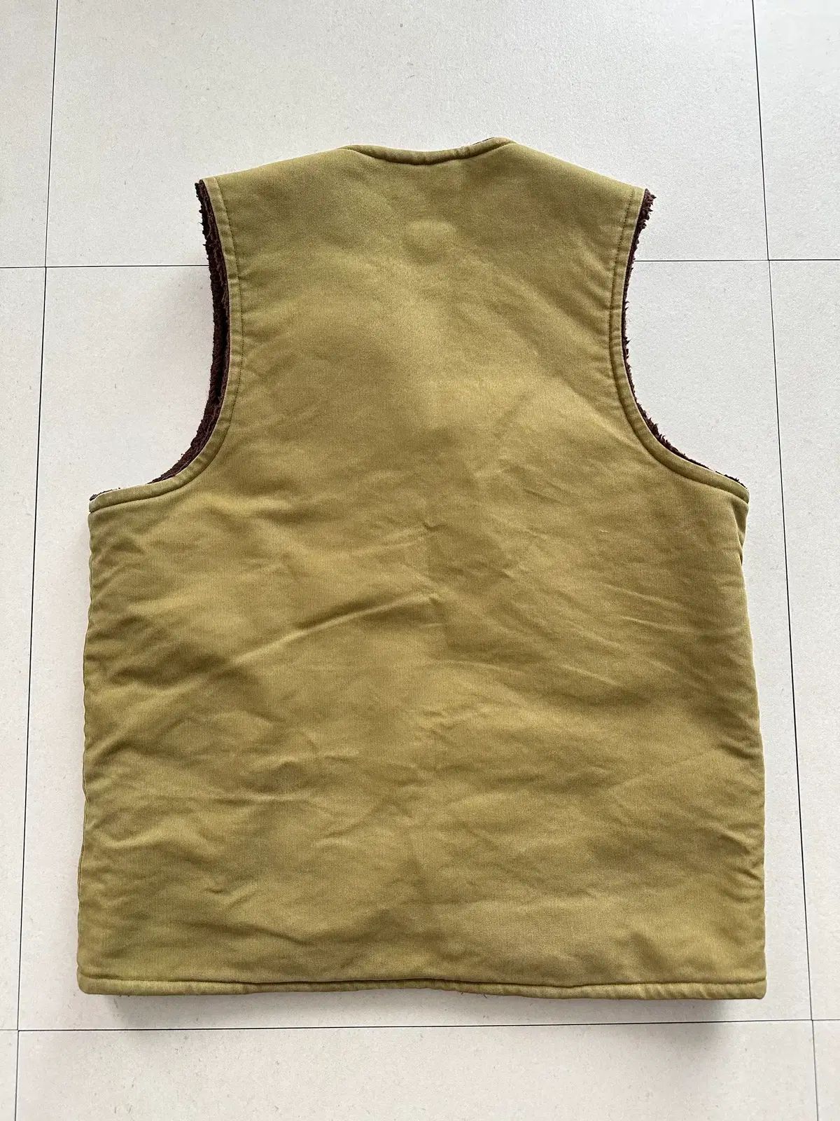 ザ・リアルマッコイズ USN アルパカ N1 デッキジャケット ベスト