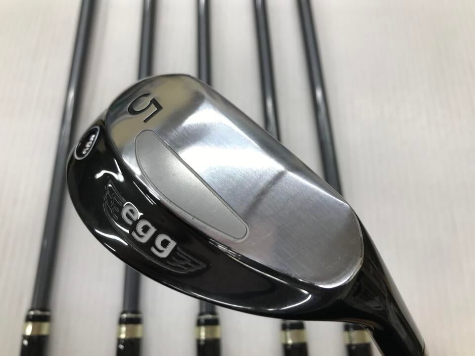 プロギア egg 2011 egg オリジナルカーボン アイアンセット 中古【最短