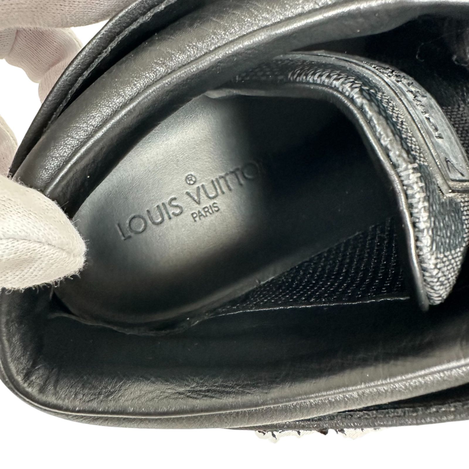 公式ファッション通販サイト LOUIS VUITTON ダミエレザーサンダル/UK7