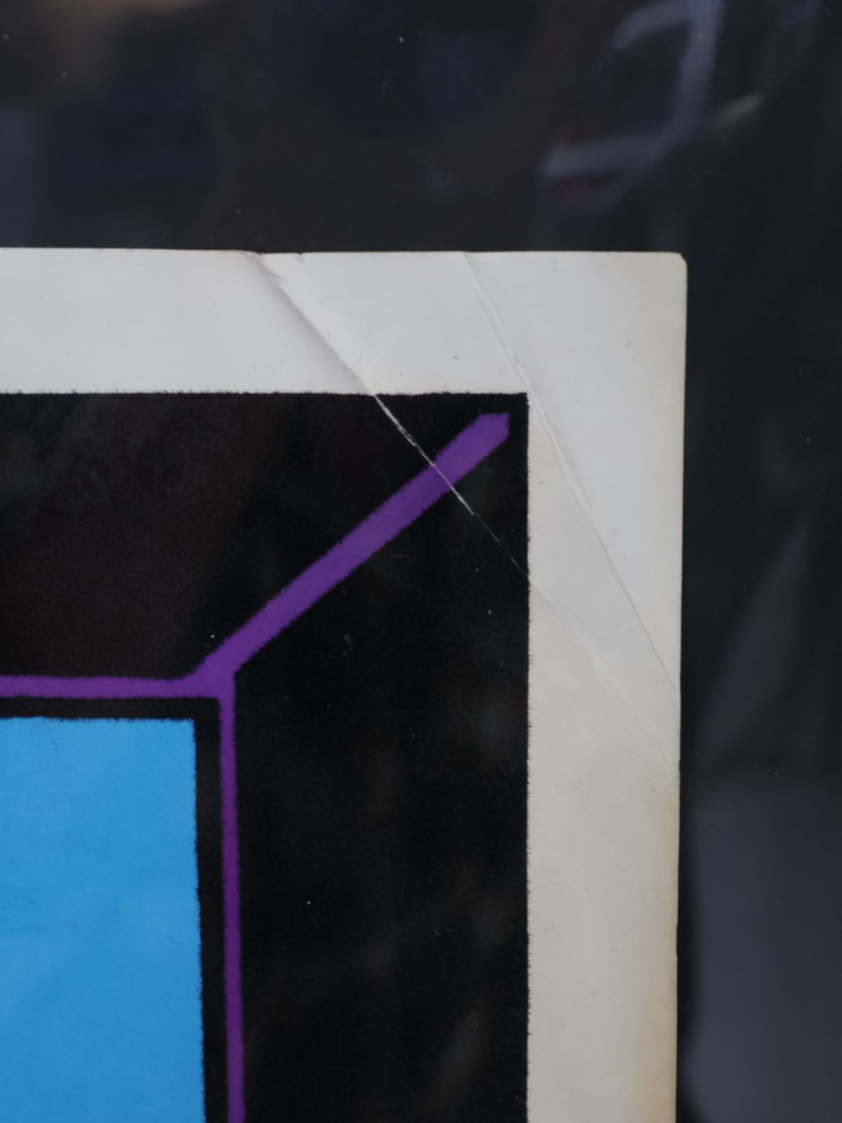 1970年代 ヴィンテージ メンズメモリー ブラックライト ポスター