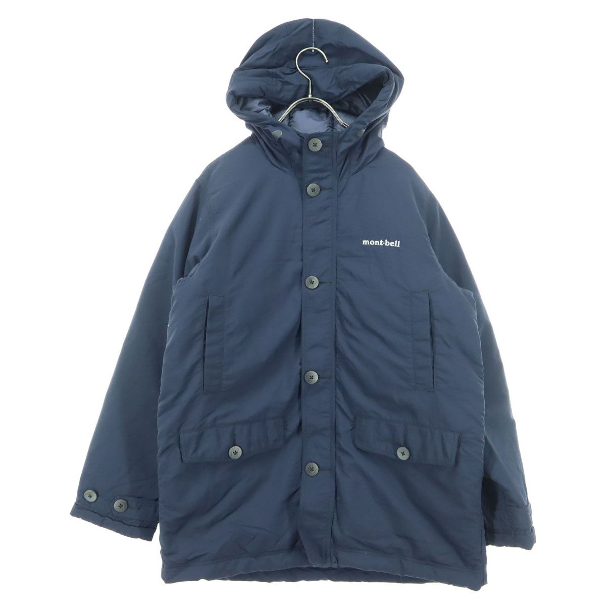 mont-bell フード付きウェア 160サイズ ネイビー mont-bell フード付きウェア 160サイズ ネイビー mont-bell フード付き