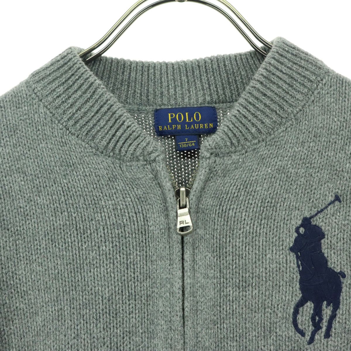 ラルフローレン スーツ　130 ニットジャケット　グレー ラルフローレン スーツ 130 ニットジャケット グレー - famesprofile.com