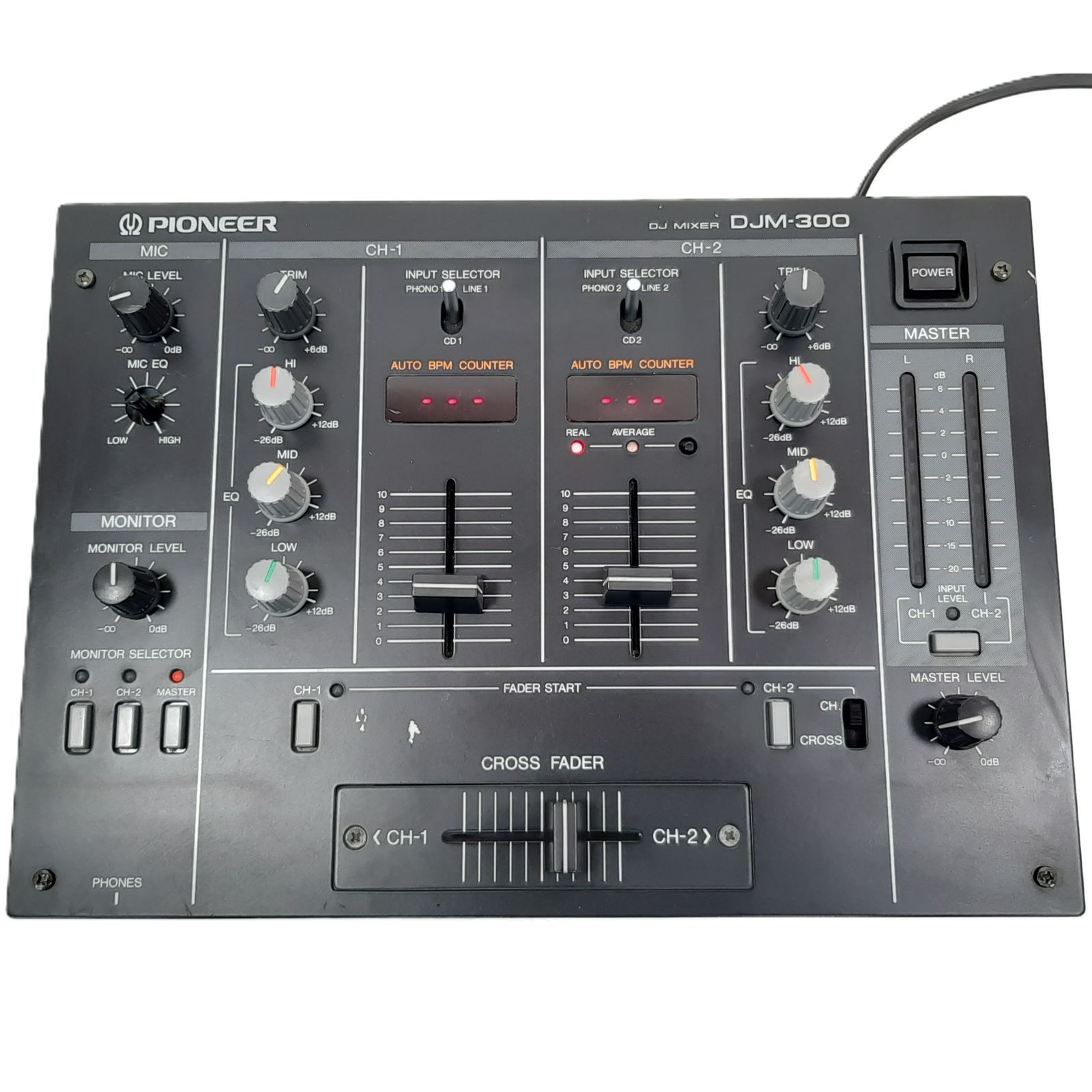 【ほぼ新品】Pioneer DJM-300 DJミキサー【動作確認済】 Pioneer DJミキサー DJM-300 動作確認済み - メルカリ