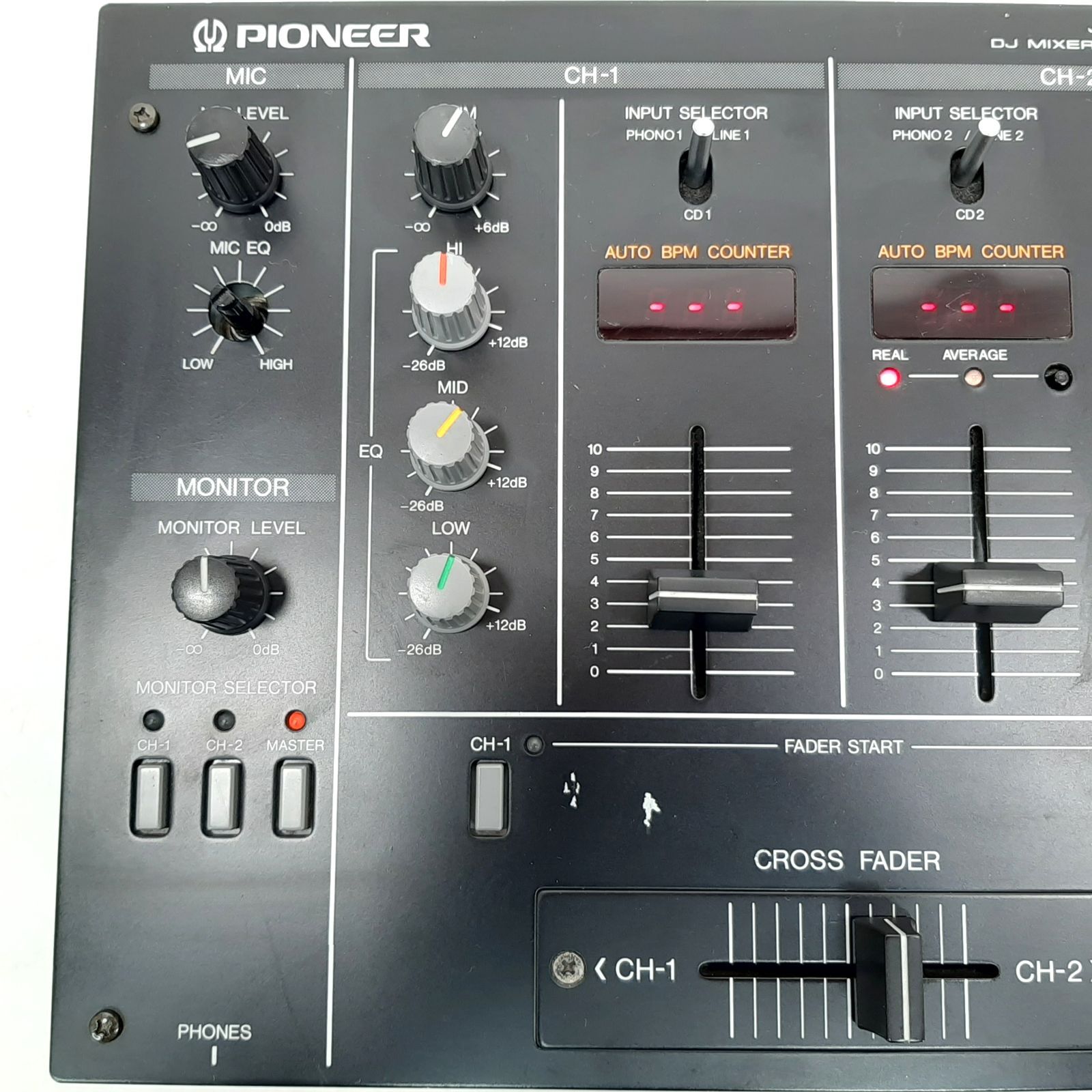 Pioneer DJミキサー DJM-300 動作確認済み - メルカリ
