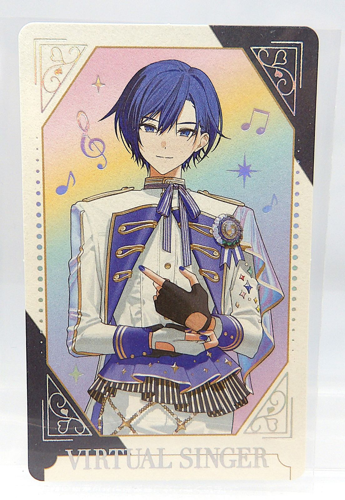 中古】KAITO 箔押しレア プロセカ 5th 感謝祭 グリーティングカード