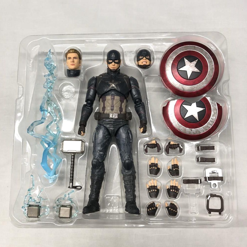 中古】バンダイ S.H.Figuarts キャプテン・アメリカ FINAL BATTLE