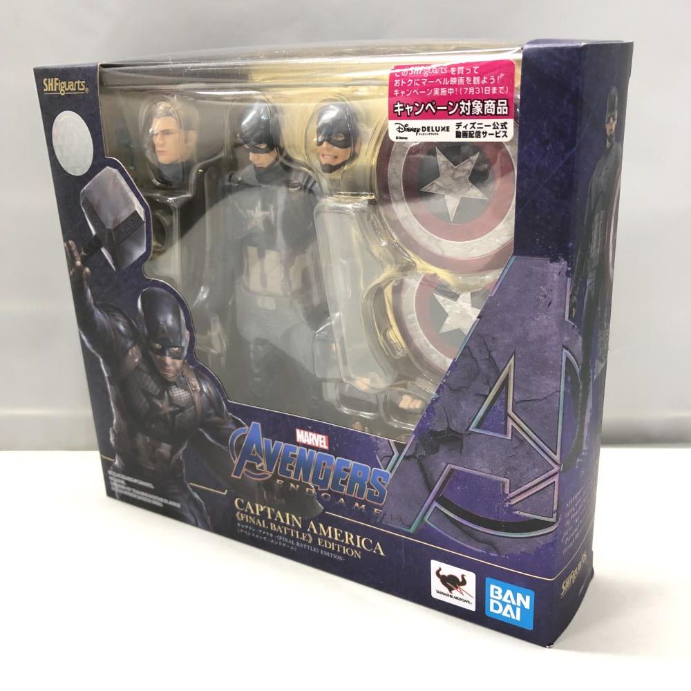 中古】バンダイ S.H.Figuarts キャプテン・アメリカ FINAL BATTLE