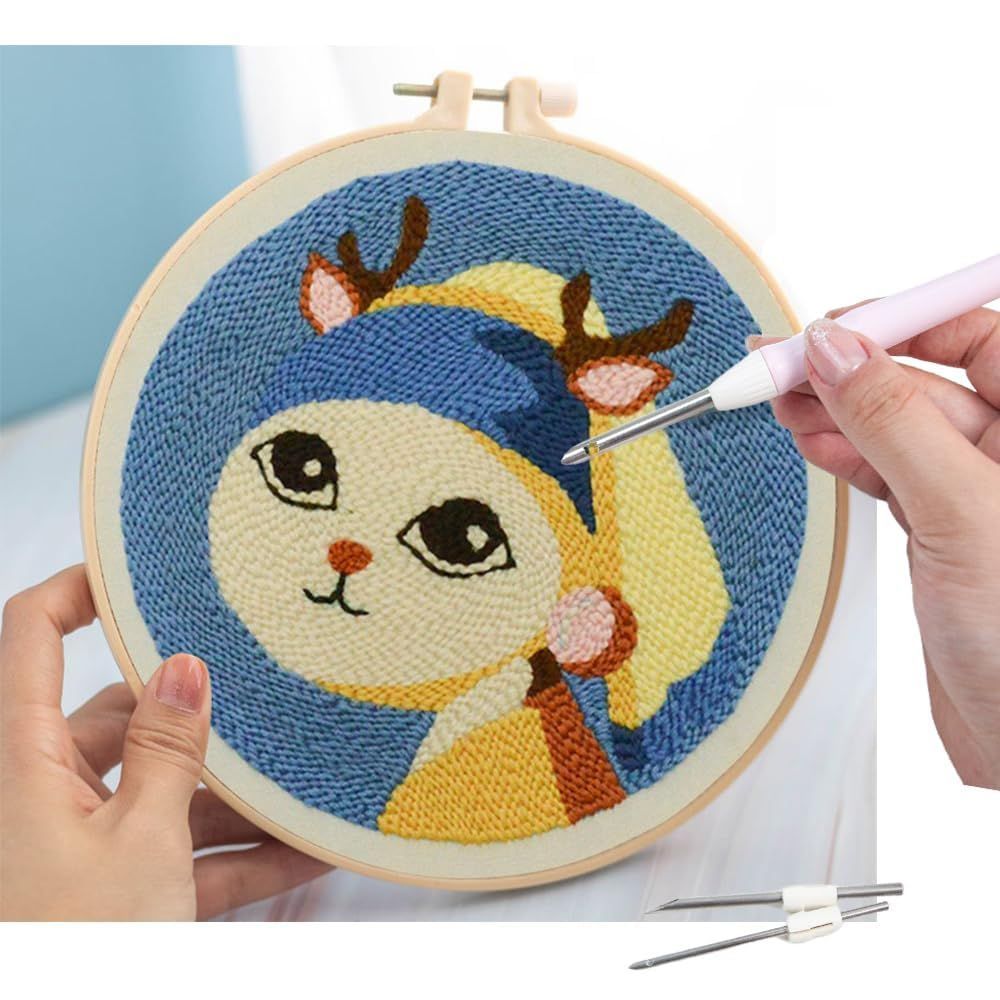 ESJNNK パンチニードル 初心者用 刺繍ペンセット ニードルペン 刺繍 針