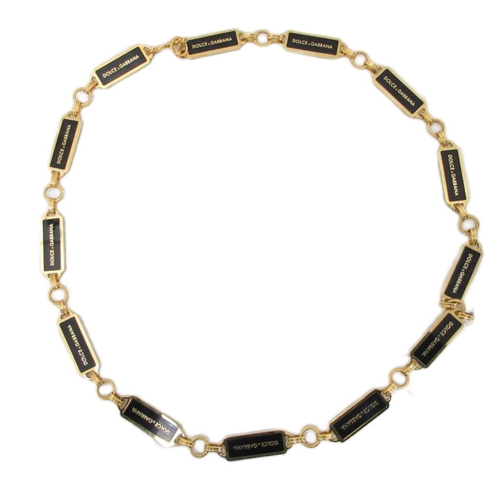 DOLCE&GABBANA ドルチェアンドガッバーナ チェーンベルト ドルチェ&ガッバーナ ドルガバ DOLCE&GABBANA チェーンベルト プレート