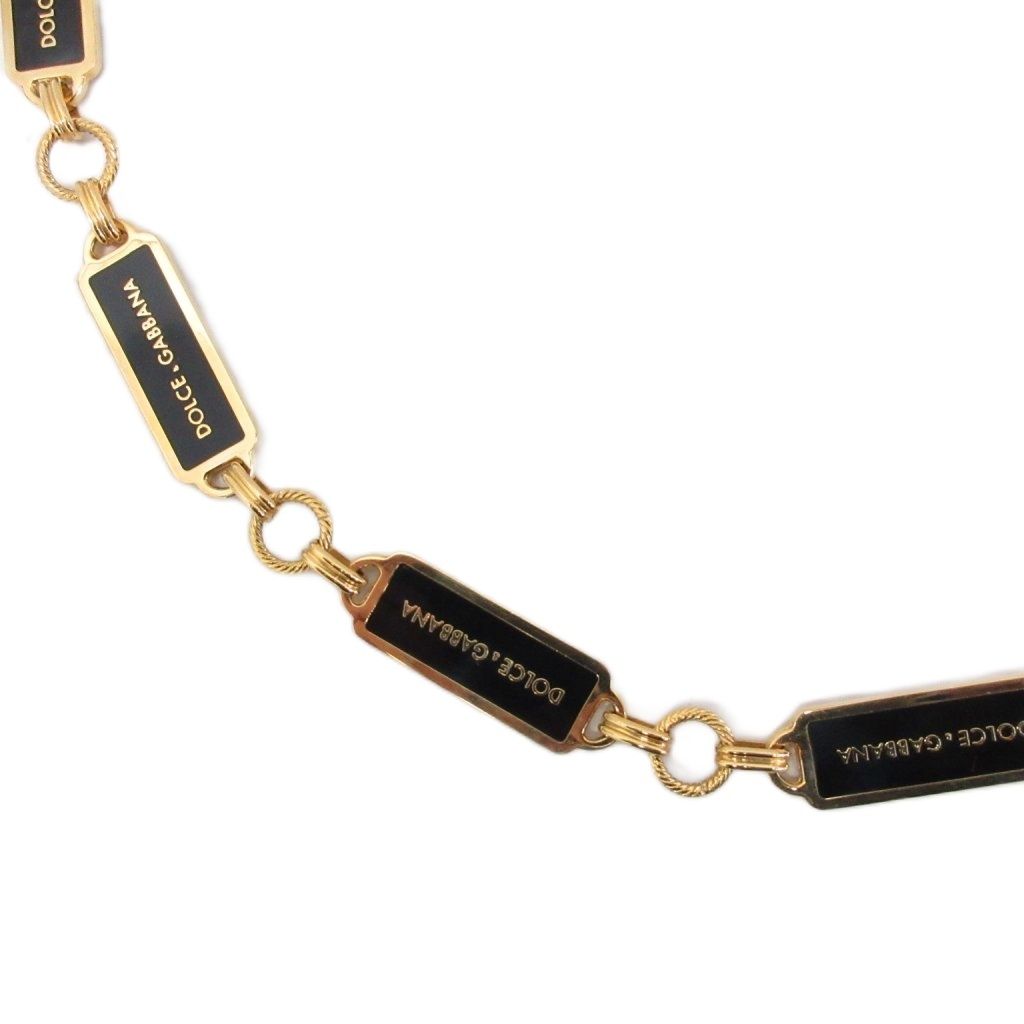 DOLCE&GABBANA ドルチェアンドガッバーナ チェーンベルト ドルチェ&ガッバーナ ドルガバ DOLCE&GABBANA チェーンベルト プレート