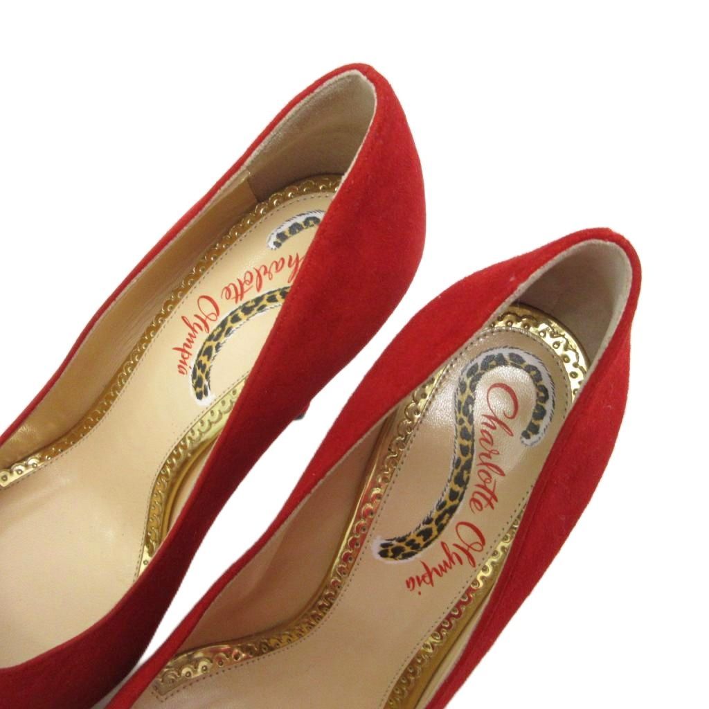 シャルロットオリンピア Charlotte Olympia 美品 パンプス ハイヒール