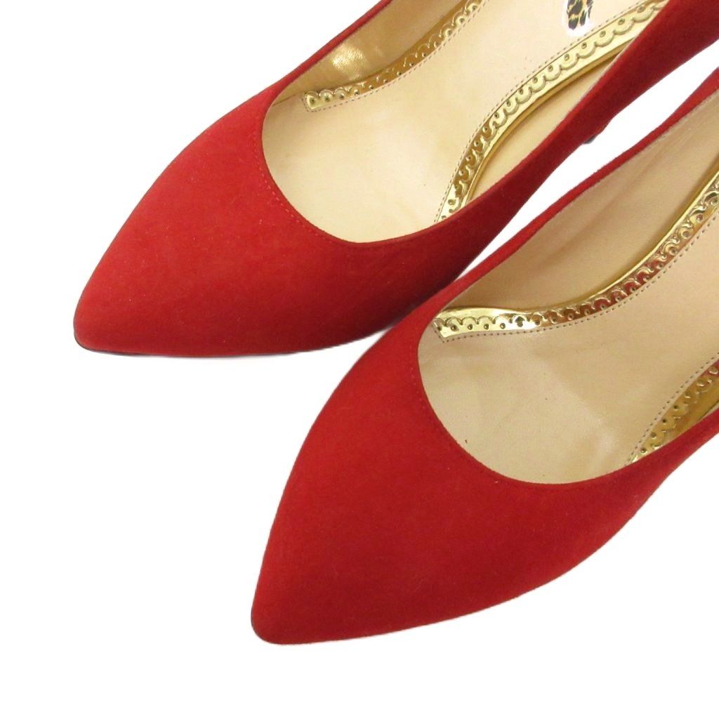 シャルロットオリンピア Charlotte Olympia 美品 パンプス ハイヒール