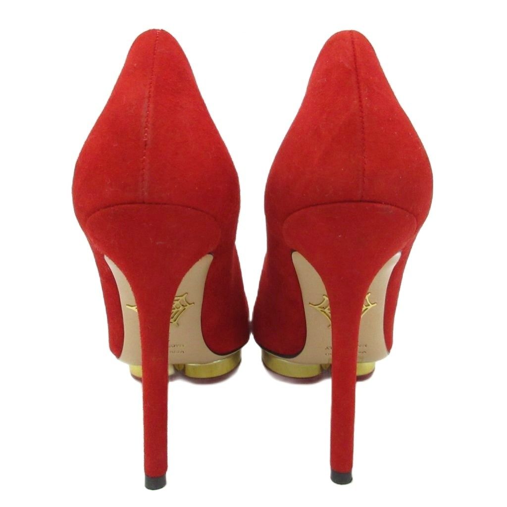 シャルロットオリンピア Charlotte Olympia 美品 パンプス ハイヒール