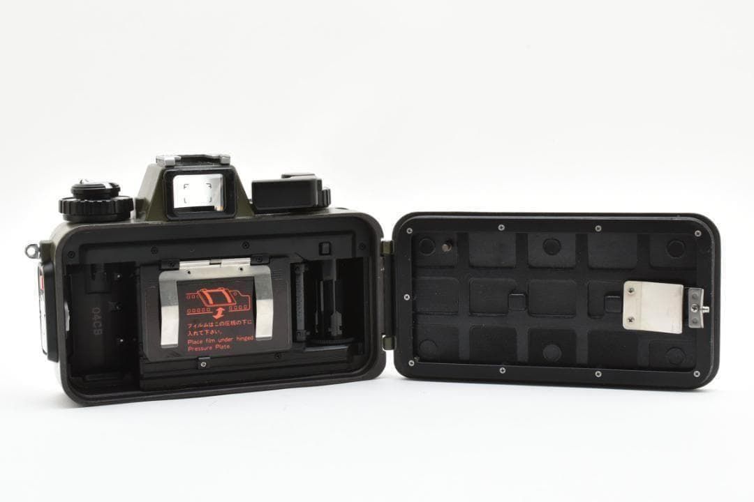 446 希少 Nikon ニコン NIKONOS-V ニコノス モスグリーン 水中カメラ