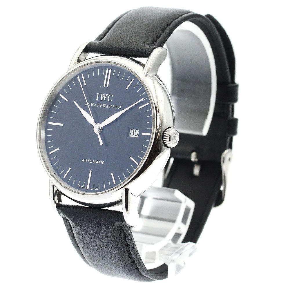 IWC IWC SCHAFFHAUSEN IW356308 ポートフィノ デイト 自動巻き メンズ