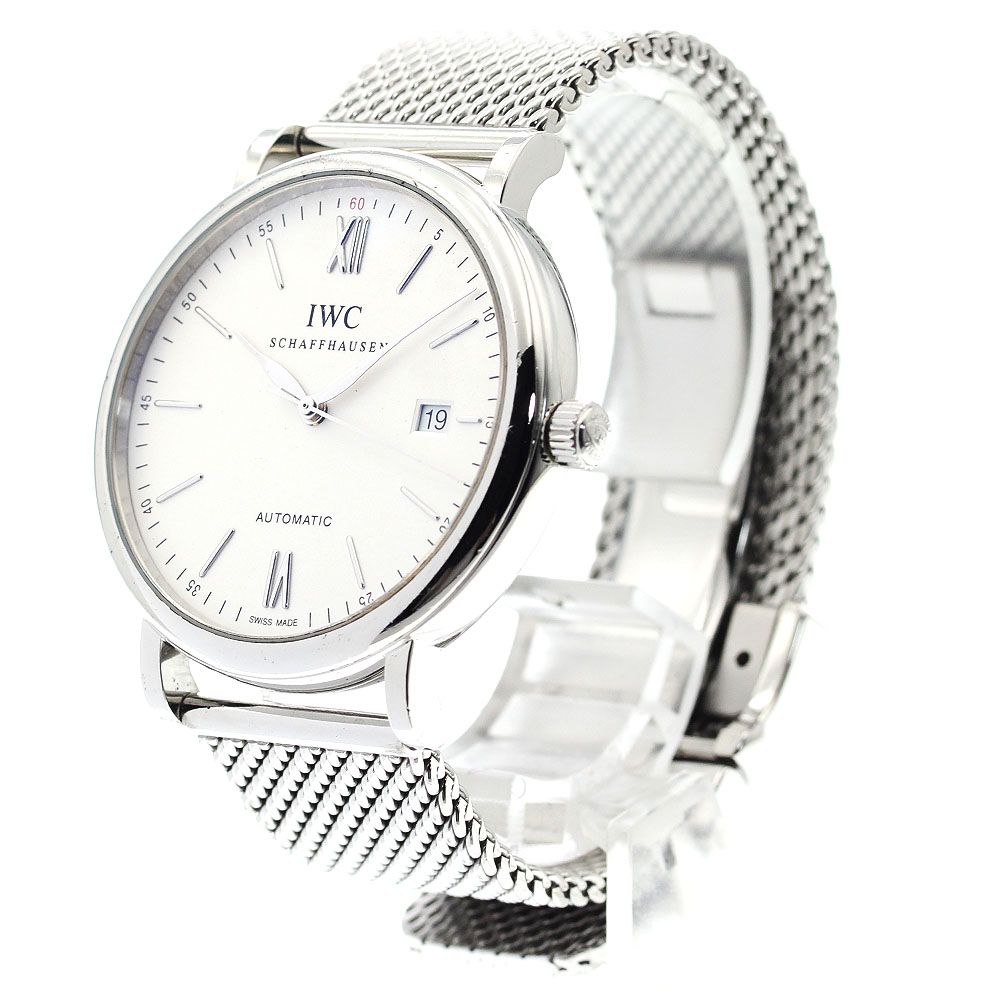 IWC SCHAFFHAUSEN IW356505 ポートフィノ デイト 自動巻き メンズ
