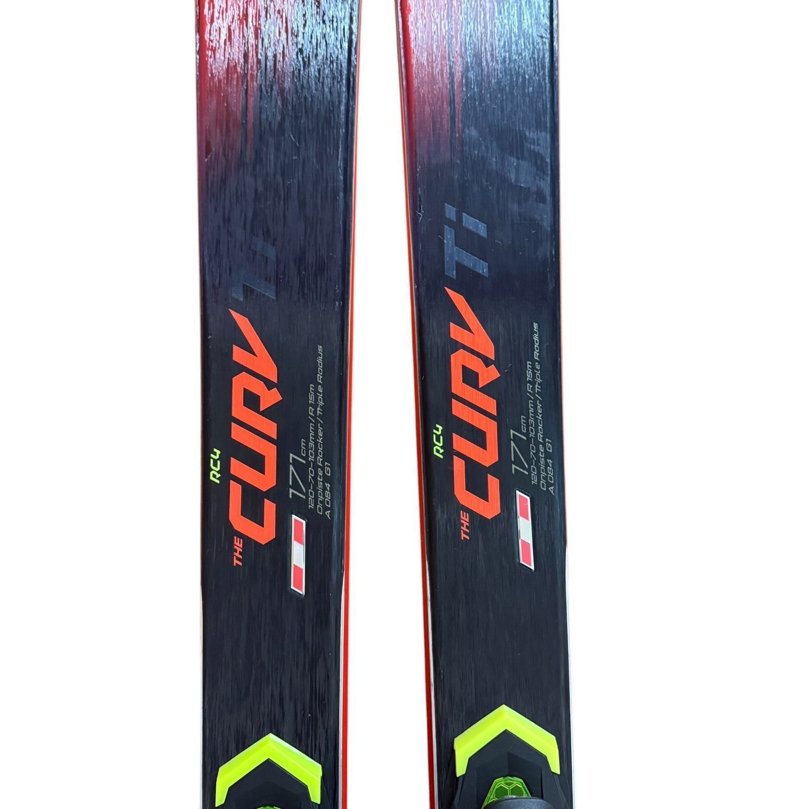 中古美品】FISCHER RC4 THE CURV スキー板 171cm フィッシャー カーブ