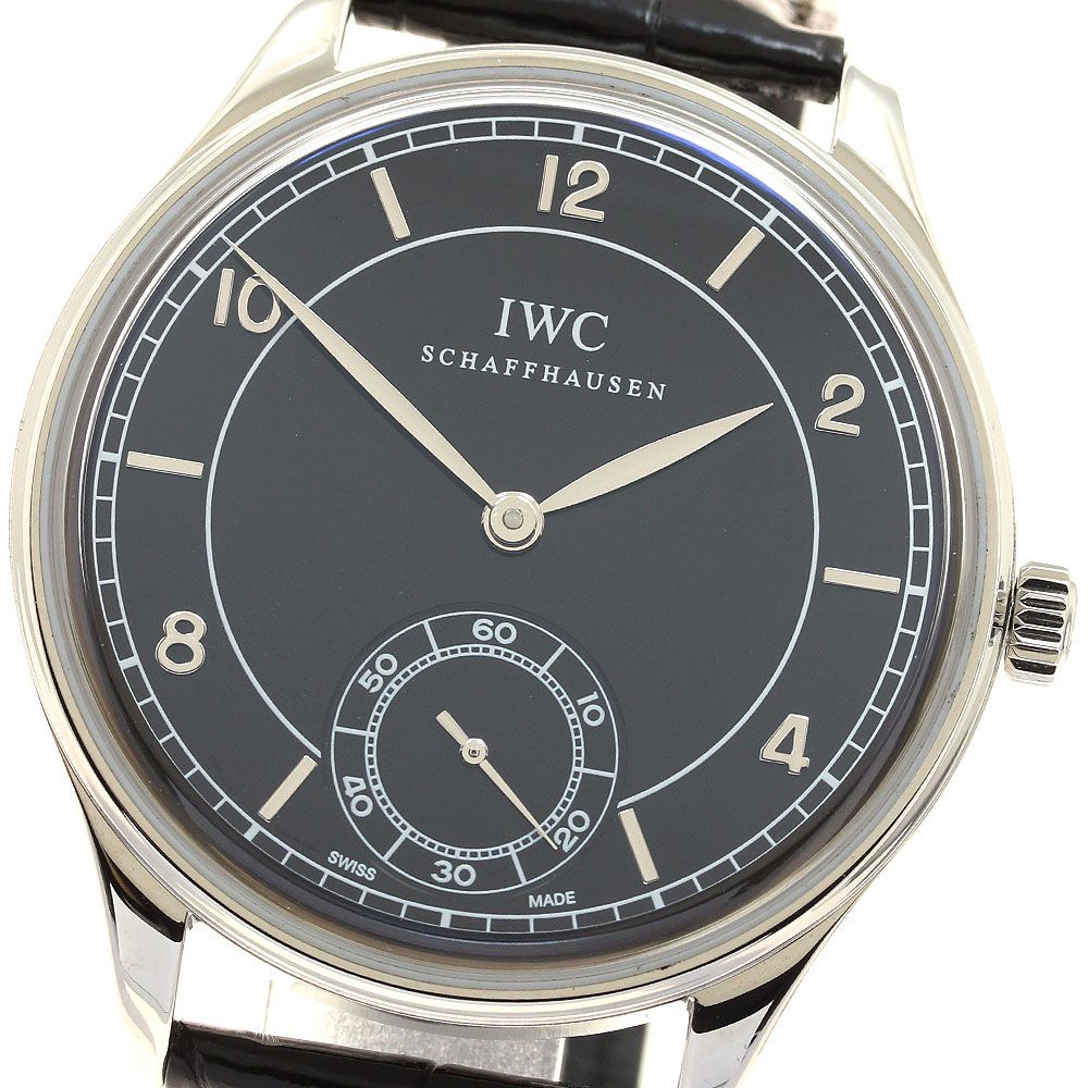ベルト訳あり IWC SCHAFFHAUSEN IW544501 ヴィンテージ ポルトギーゼ スモールセコンド 手巻き メンズ _913979 ベルト訳あり IWC SCHAFFHAUSEN IW544501 ヴィンテージ ポルトギーゼ