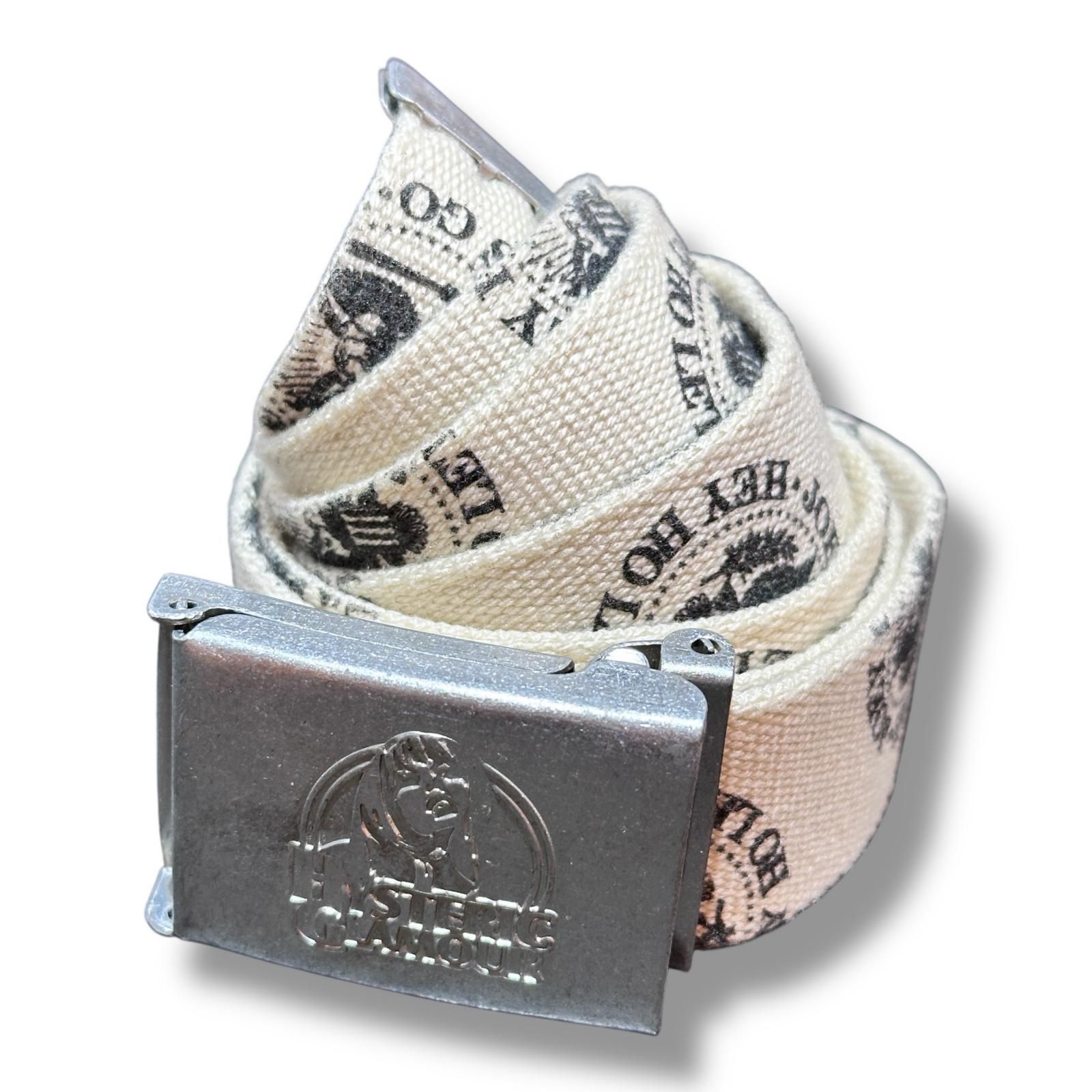 HYSTERIC GLAMOUR RAMONES/EAGLE HEAD BELT ガチャベルト ヒステリック