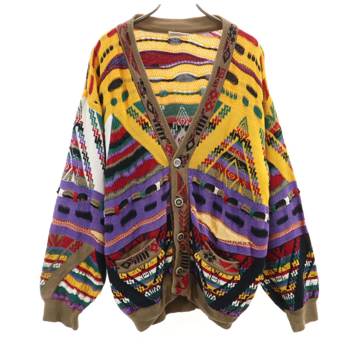 COOGI クージー 90s オーストラリア製 オールド 長袖 3D ニット