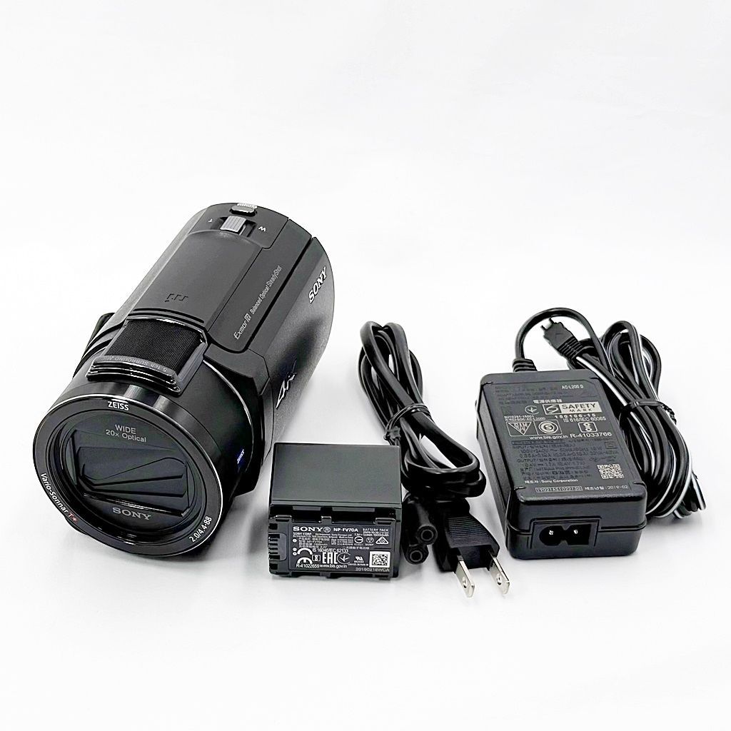 美品】ソニー SONY デジタル4Kビデオカメラレコーダー FDR-AX45