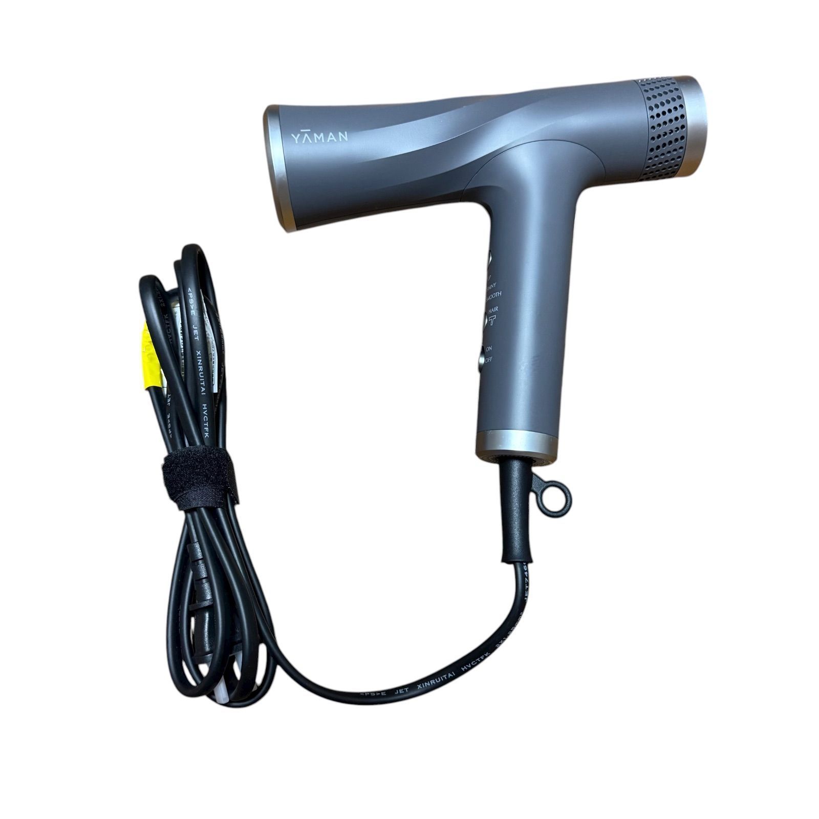美品✨YA-MAN ヤーマン リフトドライヤー HC-20H グレー備品完備 中古美品】YA-MAN リフトドライヤー グレー HC-20H-3 ノズル付き