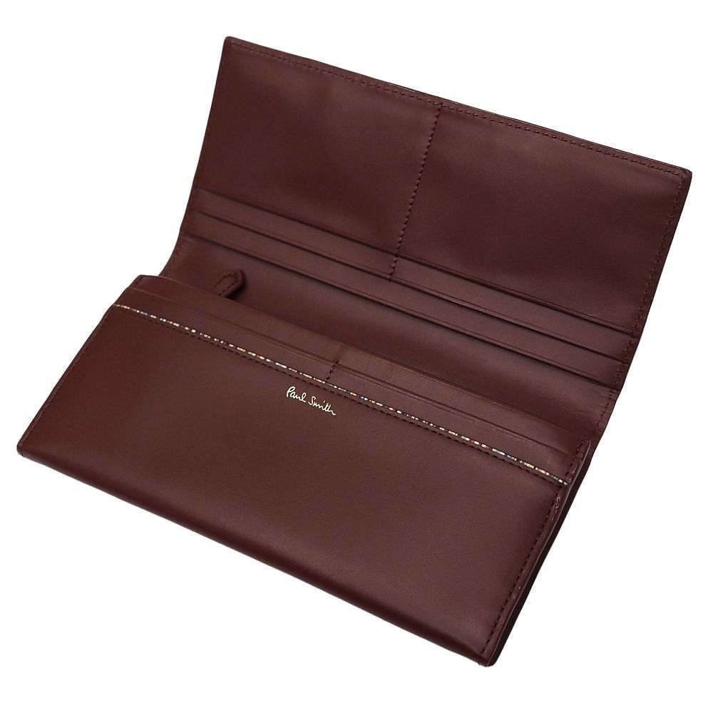 未使用品 Paul Smith マーケトリーストライプラビット レザー