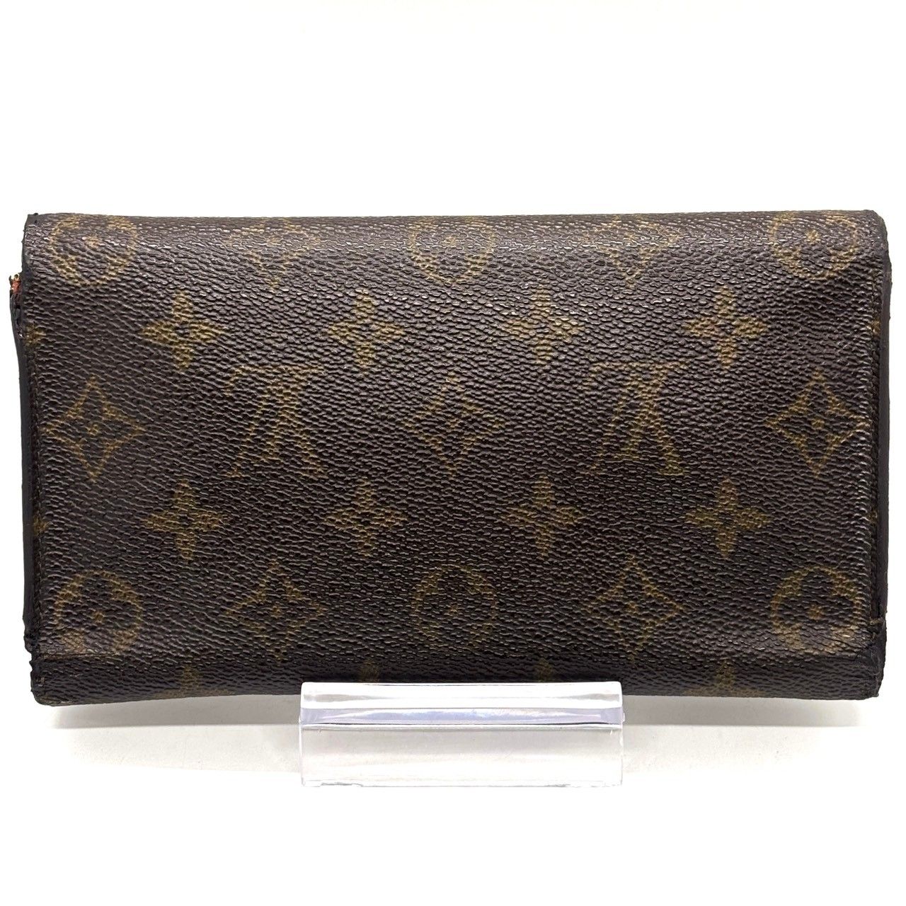 信頼を選ぶ大人の定番】 LOUIS VUITTON ルイヴィトン 長財布 三つ折り