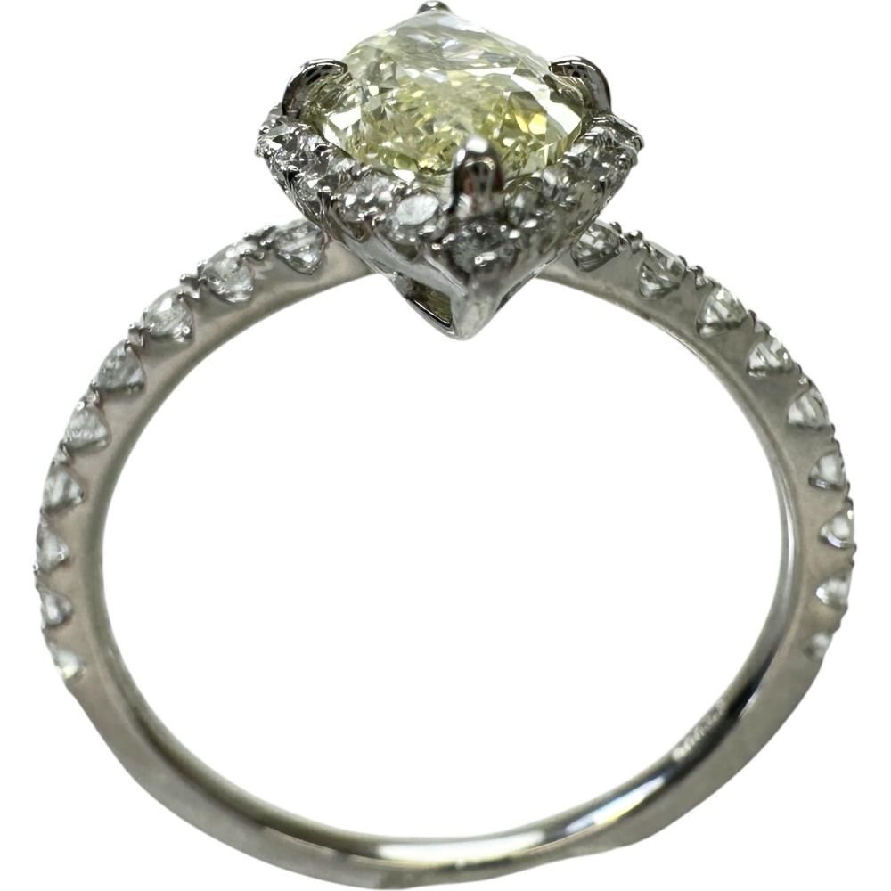 12号 ダイヤモンド(推定ファンシーイエロー-SI2程度) 1.226ct