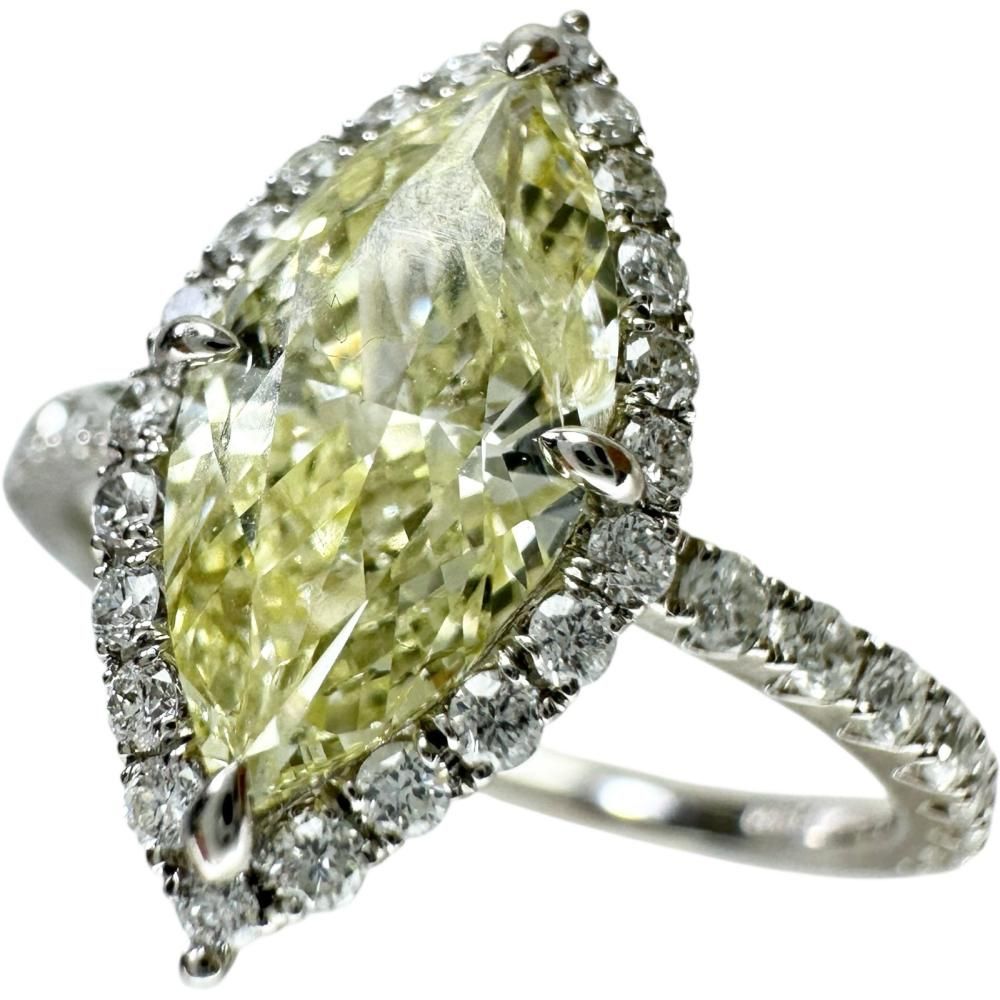 12号 ダイヤモンド(推定ファンシーイエロー-SI2程度) 1.226ct