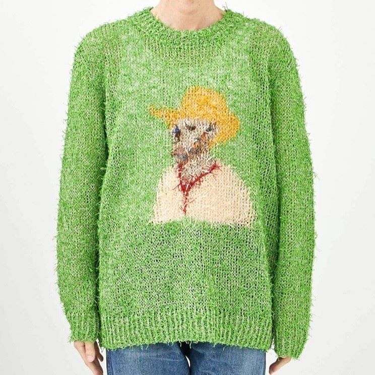 Kota Gushiken 23ss ゴッホ　ノースリーブ　ニット Kota Gushiken 23ss ゴッホ ノースリーブ ニット Kota Gushiken