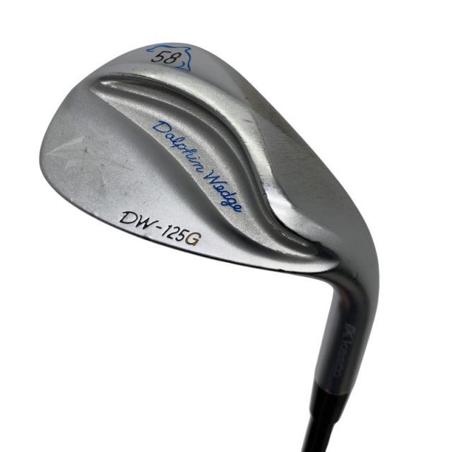 中古】 キャスコ Dolphin Wedge DW-125G シルバー 58° ウェッジ WG