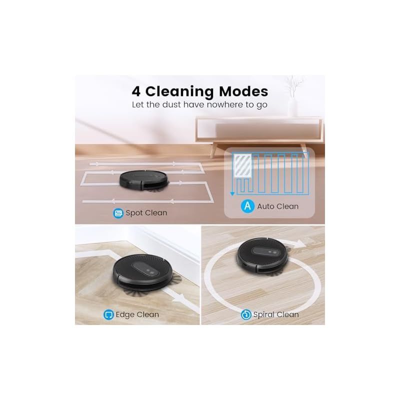 ロボット掃除機 2800Pa 強力吸引 お掃除クリーナー 音量調節 静音 120