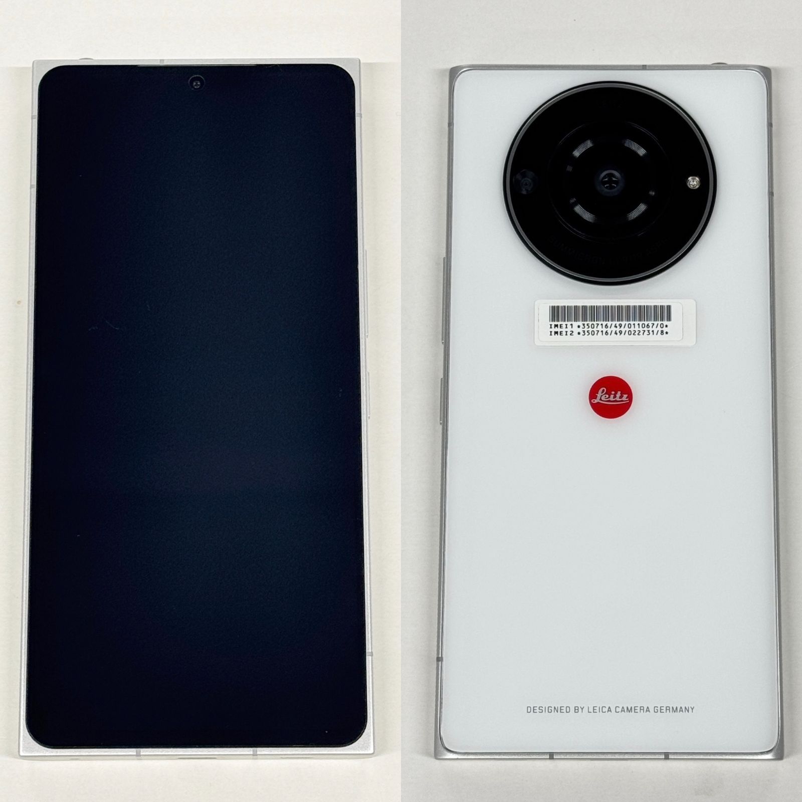 中古・ジャンク品」SIMフリー LEITZ PHONE 2 LP-02 ライカホワイト