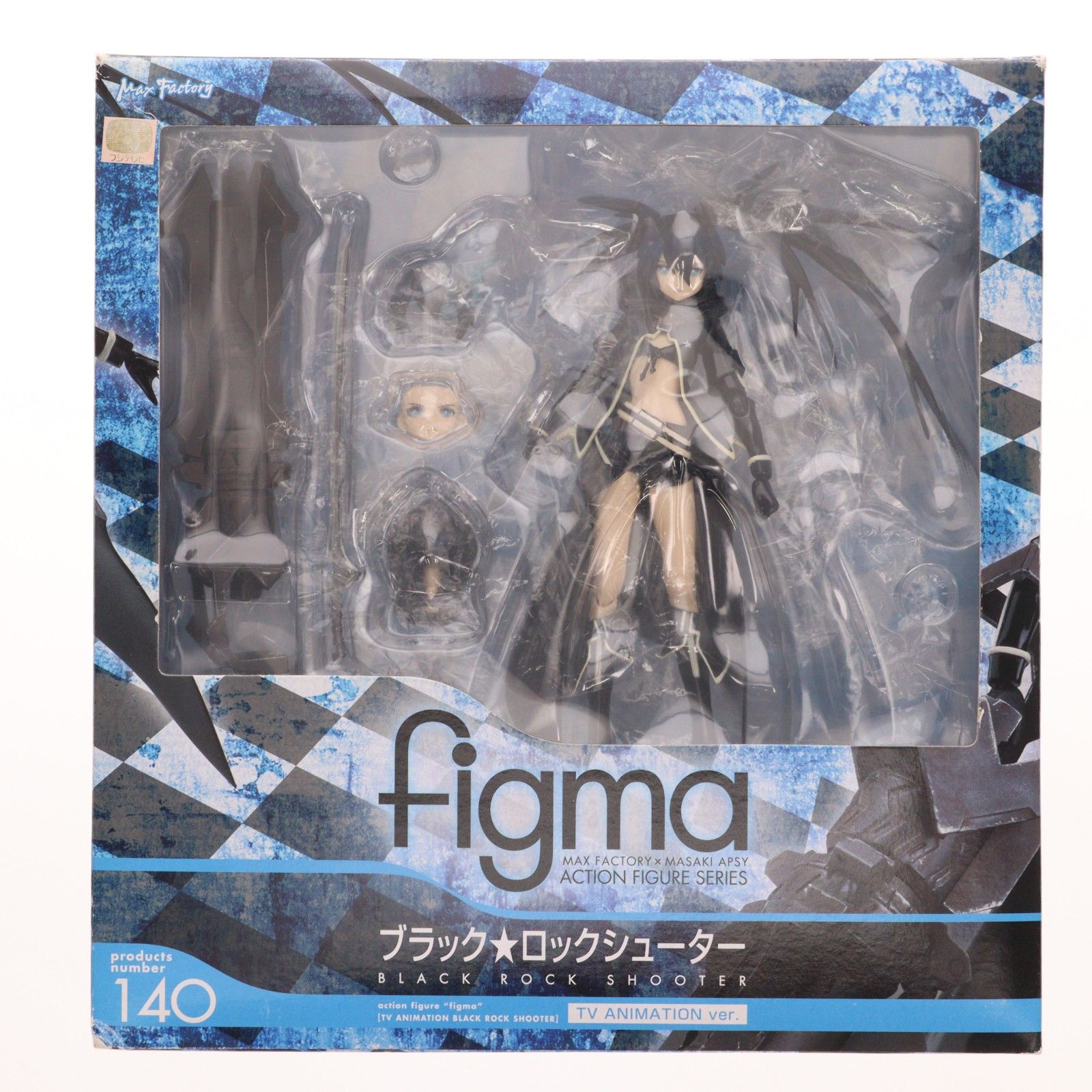 figma(フィグマ) 140 ブラック☆ロックシューター TV ANIMATION ver 