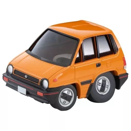 中古】ミニカー チョロQ QS-06a ホンダ シティR(オレンジ)「Q's