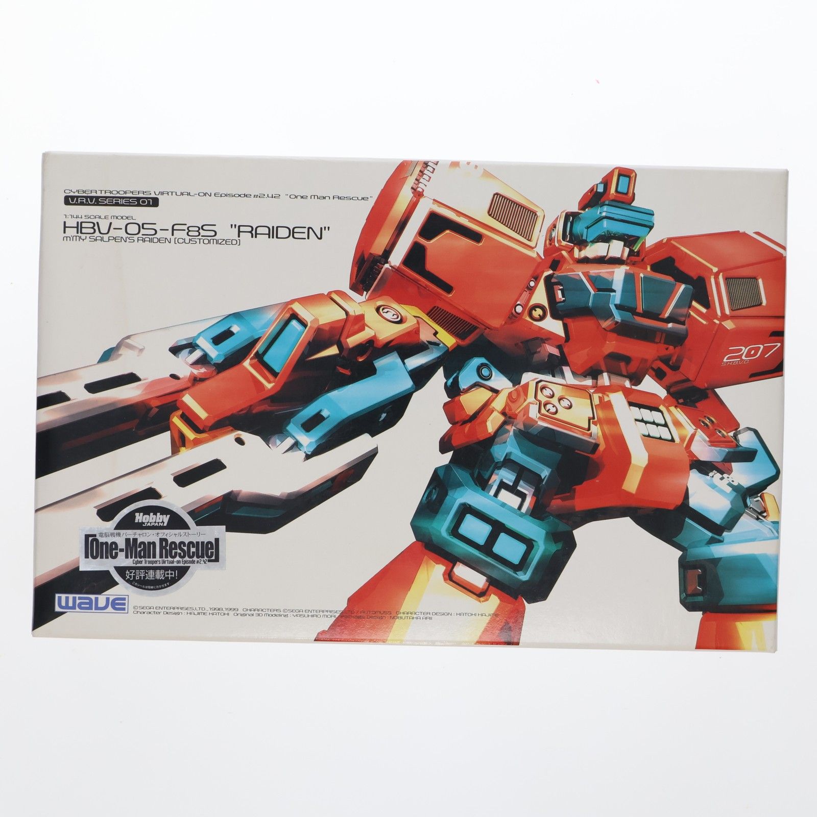 teleemiさま専用 1/144 ミミー・サルペン専用ライデン 電脳戦機バーチャロン One-Man