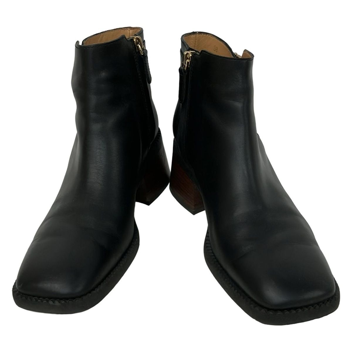 TOD'S(トッズ) ショートブーツ 38 レディース - 黒 レザー - メルカリ