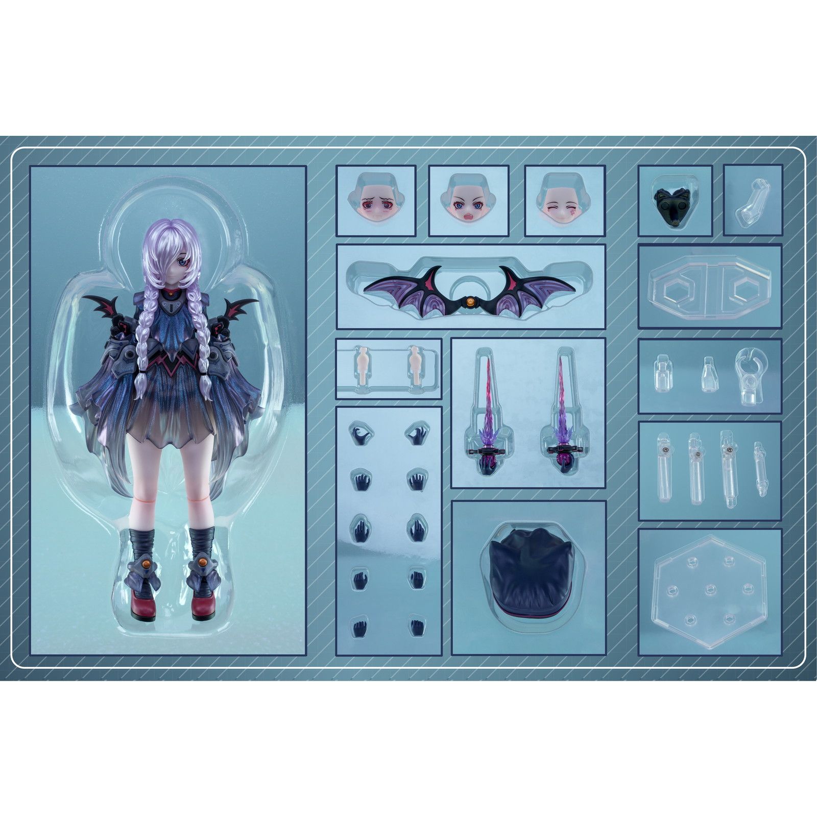 次元具象 原初の魔女 林鴉(リンヤー)Part.1 アクションフィギュア 次元具像 1/12 原初の魔女 林鴉 Part1 塗装済み可動フィギュア