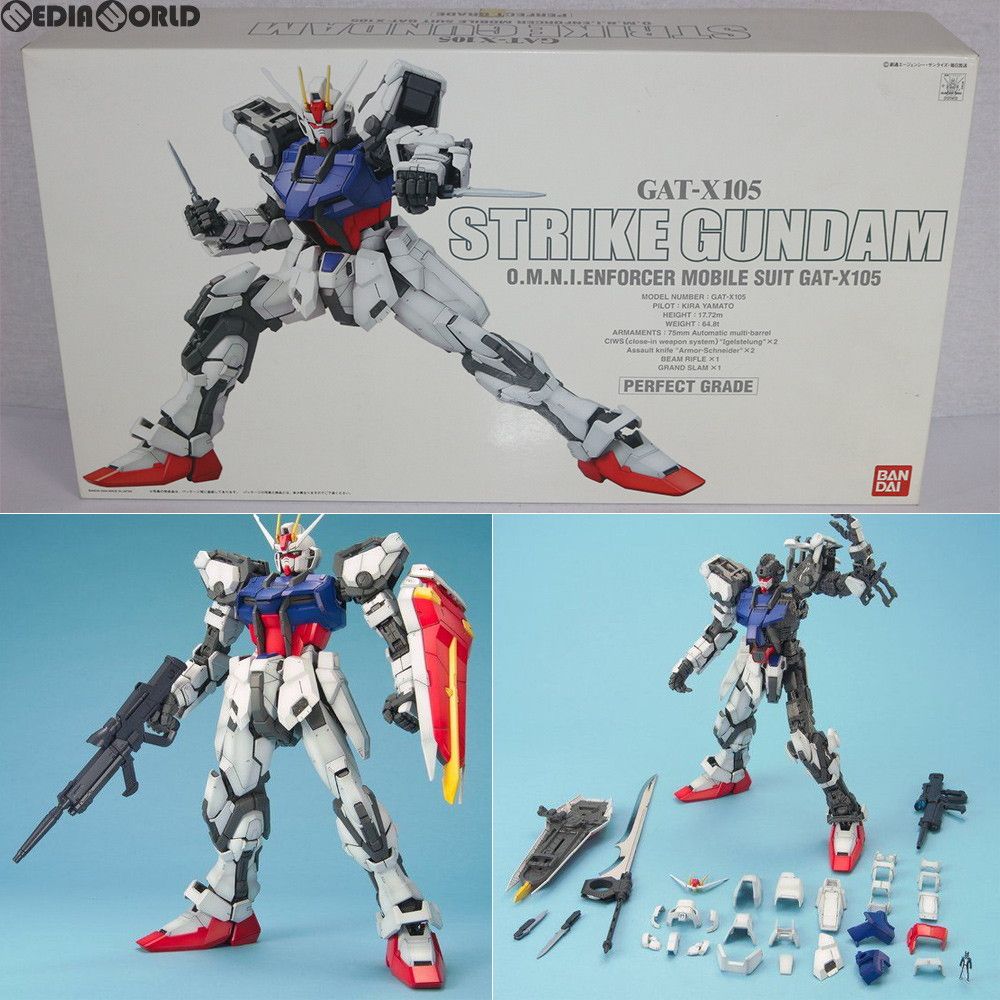 PG 1/60 GAT-X105 ストライクガンダム 機動戦士ガンダムSEED(シード